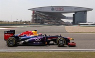 Гран При Китая 2013г. Суббота 13 апреля третья практика Себастьян Феттель Red Bull Racing