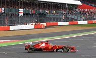 Гран При Великобритании  2012 г Суббота 7 июля третья практика Фернандо Алонсо Scuderia Ferrari