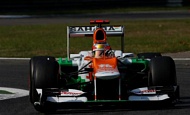 Гран При Италии 2012 г. Пятница 7 сентября первая практика Жуль Бьянки Sahara Force India F1 Team