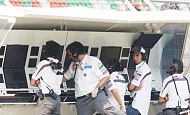Гран При Индии 2012 г. Пятница 26 октября первая практика Серхио Перес Sauber F1 Team