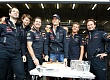 Гран При Бельгии 2011г Суббота Red Bull Racing день рождения Марка Уэббера