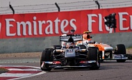 Гран При Китая 2013г. Пятница 12 апреля вторая практика Нико Хюлькенберг Sauber F1 Team