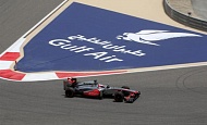 Гран При Бахрейна 2013г. Пятница 19 апреля вторая практика Дженсон Баттон Vodafone McLaren Mercedes