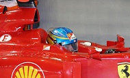 Гран При Сингапура 2012 г. Суббота 22 сентября квалификация Фернандо Алонсо Scuderia Ferrari