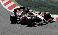 Гран При Испании  2012 г пятница 11 мая Педро де ла Роса HRT F1 TEAM