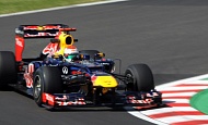 Гран При Японии 2012 г. Пятница 5 октября вторая практика Себастьян Феттель Red Bull Racing