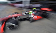 Гран При Австралии 2013г. Суббота 16 марта третья практика Серхио Перес Vodafone McLaren Mercedes