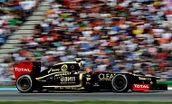 Гран При Германии 2012 г. Воскресенье  22 июля гонка  Ромэн Грожан Lotus F1 Team
