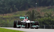 Гран При Малайзии  2012 г суббота 24  марта Михаэль Шумахер Mercedes AMG Petronas
