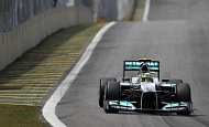 Гран При Бразилии 2012 г. Суббота 24 ноября квалификация Нико Росберг Mercedes AMG Petronas