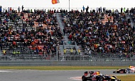 Гран При Кореи 2012 г. Воскресенье 14 октября гонка. Победитель гонки Себастьян Феттель Red Bull Racing