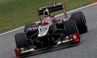 Гран При Китая  2012 г  суббота 14 апреля  Ромэн Грожан Lotus F1 Team