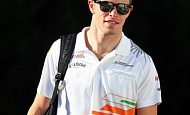 Гран При Японии 2012 г. Пятница 5 октября первая практика Пол ди Реста Sahara Force India F1 Team