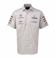 Рубашка Team, grey, Mercedes GP
