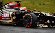 Предсезонные тесты Барселона, Испания 19 -22 февраля 2013г. Ромэн Грожан Lotus F1 Team