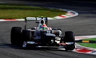 Гран При Италии 2012 г. Пятница 7 сентября вторая практика Серхио Перес Sauber F1 Team
