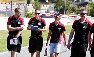 Гран При Испании  2012 г четверг 10 мая Шарль Пик Marussia F1 Team