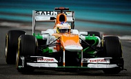 Гран При Абу – Даби 2012 г. Пятница 2 ноября вторая практика Пол ди Реста Sahara Force India F1 Team