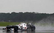 Гран При Великобритании  2012 г Пятница 6 июля первая практика  Серхио Перес Sauber F1 Team