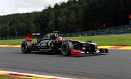 Гран При Бельгии 2012 г. Суббота 1 сентября третья практика  Ромэн Грожан Lotus F1 Team