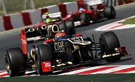 Гран При Испании  2012 г пятница 11 мая Ромэн Грожан Lotus F1 Team