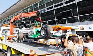Гран При Италии 2012 г. Суббота 8 сентября квалификация Нико Хюлкенберг Sahara Force India F1 Team