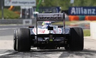 Гран При Венгрии  2012 г. Пятница 27  июля  вторая  практика Бруно Сенна Williams F1 Team