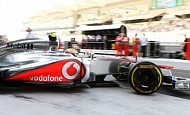 Гран При Абу – Даби 2012 г. Суббота 3 ноября третья практика Льюис Хэмилтон Vodafone McLaren Mercedes
