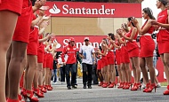 Гран При Испании  2012 г воскресенье 13 мая гонка Фернандо Алонсо Scuderia Ferrari и Льюис Хэмилтон Vodafone McLaren Mercedes
