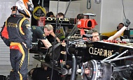 Гран При Китая 2013г. Суббота 13 апреля квалификация  Кими Райкконен Lotus F1 Team