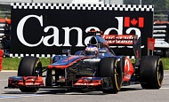 Гран При Канады 2012 г суббота 9 июня  Дженсон Баттон Vodafone McLaren Mercedes