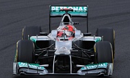 Гран При Венгрии  2012 г. Суббота  28  июля  квалификация  Михаэль Шумахер Mercedes AMG Petronas