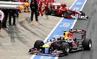 Гран При Великобритании 2011г Mark Webber Red Bull Racing