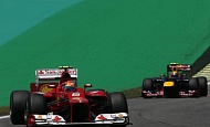 Гран При Бразилии 2012 г. Пятница 23 ноября вторая практика Фелипе Масса Scuderia Ferrari