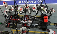 Гран При Сингапура 2012 г. Воскресенье 23 сентября гонка Дженсон Баттон Vodafone McLaren Mercedes
