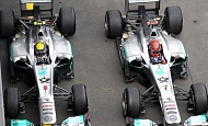 Гран При Германии 2011г Воскресенье  Нико Росберг  & Михаэль Шумахер Mercedes GP Petronas F1 Team
