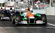 Гран При США 2012 г. Суббота 17 ноября квалификация Нико Хюлкенберг Sahara Force India F1 Team