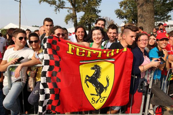 Гран При Италии 2012 г. Суббота 8 сентября третья практика  Scuderia Ferrari