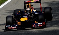 Гран При Италии 2012 г. Суббота 8 сентября третья практика Себастьян Феттель Red Bull Racing