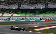 Гран При Малайзии 2013г. Пятница 22 марта вторая практика Вальттери Боттас Williams F1 Team