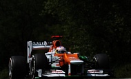 Гран При Венгрии  2012 г. Суббота  28  июля  квалификация Пол ди Реста Sahara Force India F1 Team