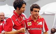 Гран При Сингапура 2012 г. Пятница 21 сентября вторая практика Фернандо Алонсо Scuderia Ferrari