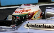 Гран При Сингапура 2012 г. Пятница 21 сентября вторая практика Льюис Хэмилтон Vodafone McLaren Mercedes