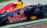 Гран При Германии  2012 г Пятница 20 июля вторая практика  Себастьян Феттель Red Bull Racing