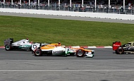 Гран При Канады 2012 г воскресенье 10 июня  Пол ди Реста Sahara Force India F1 Team