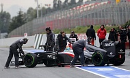 Предсезонные тесты Барселона, Испания 19 -22 февраля 2013г. Эстебан Гутьеррес Sauber F1 Team