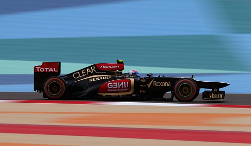 Пилот «Лотуса» Ромен Грожан подвел итоги квалификации к Гран-при Бахрейна-2013.