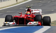 Гран При Бразилии 2012 г. Пятница 23 ноября первая практика Фелипе Масса Scuderia Ferrari