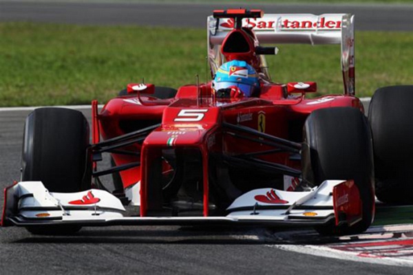 Гран При Италии 2012 г. Суббота 8 сентября квалификация Фернандо Алонсо Scuderia Ferrari