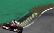 Гран При Бразилии 2012 г. Суббота 24 ноября третья практика Фернандо Алонсо Scuderia Ferrari